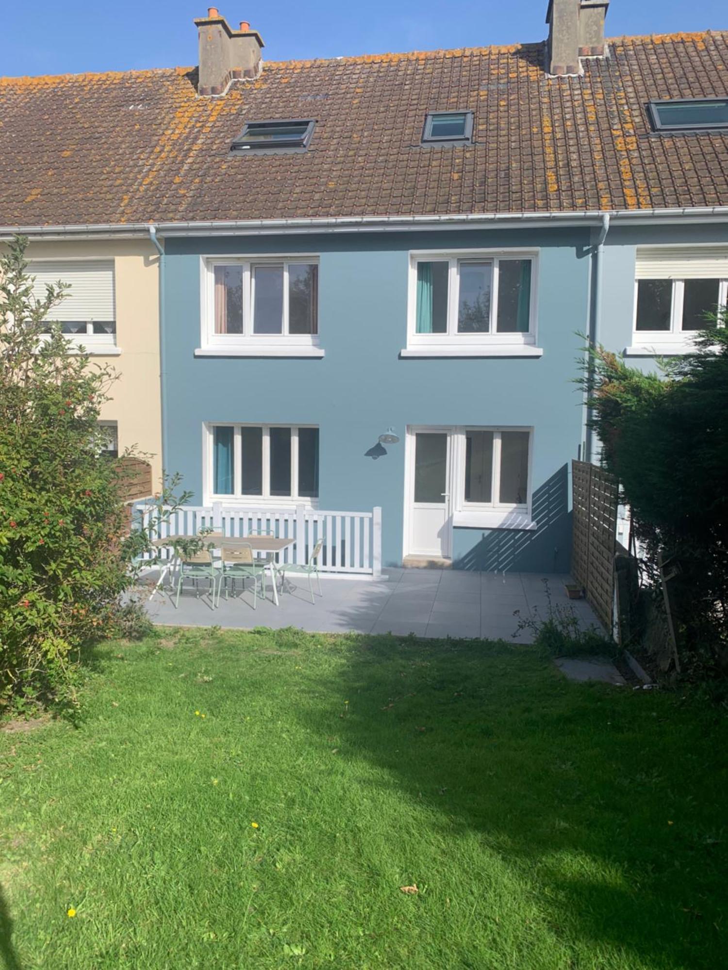 Entre Mer Et Falaises - Equihen - Maison Familiale Avec Jardin A 800 M De La Mer エクステリア 写真